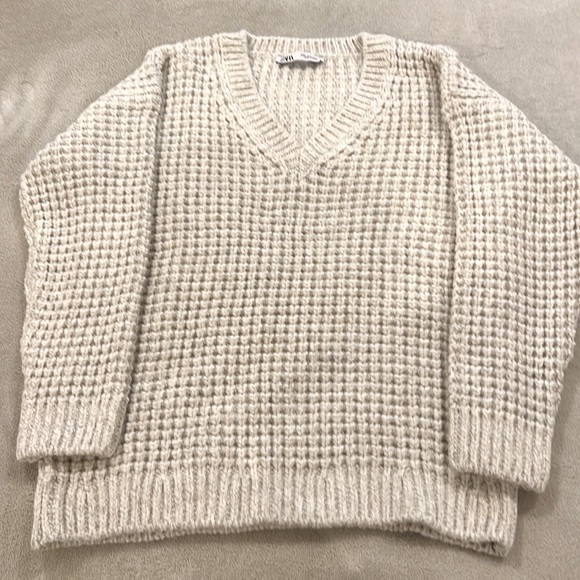 ZARA KNIT SWEATER - Picture 2 of 7